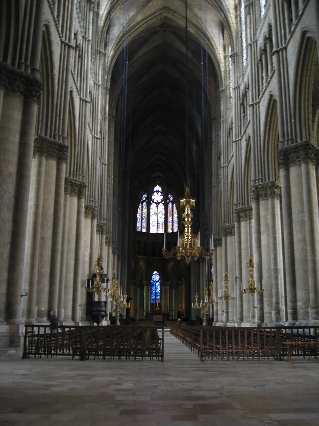 Reims Cathedral interior